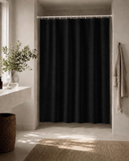 Duschdraperi 180x180 cm - Svart